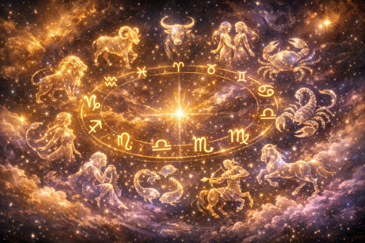 Гороскоп на 12 апреля: Овнам — новые знания, а Ракам — романтические знакомства создано с помощью нейросети