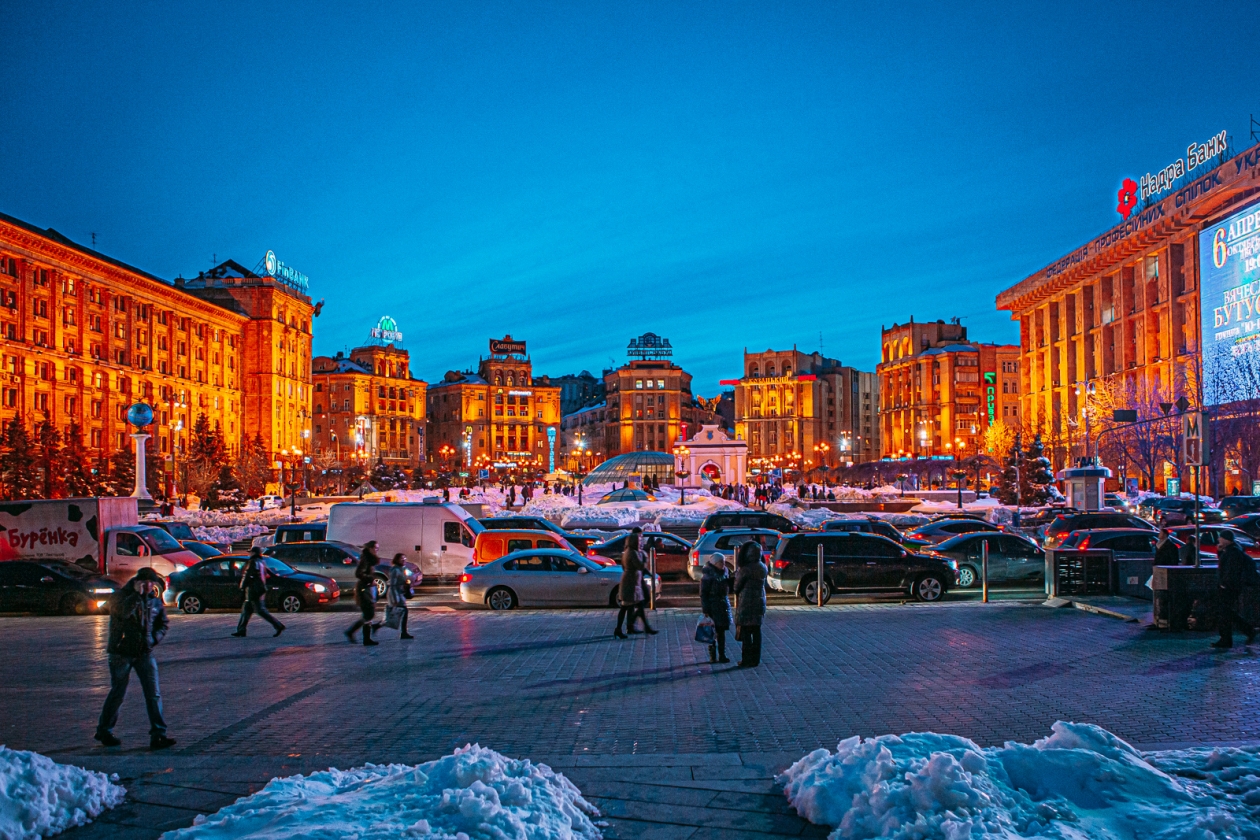 Киев, Украина, Крещатик Мария Смитюк, ИА PrimaMedia