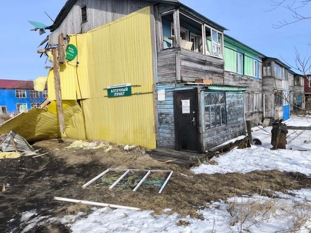 Пострадавший дом из соцсетей Сергея Лебедева (18+)