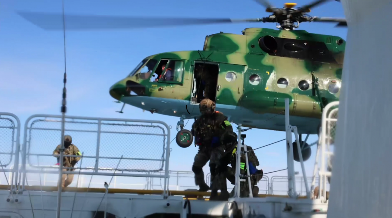 Фрагмент учений пресс-служба Тихоокеанского флота