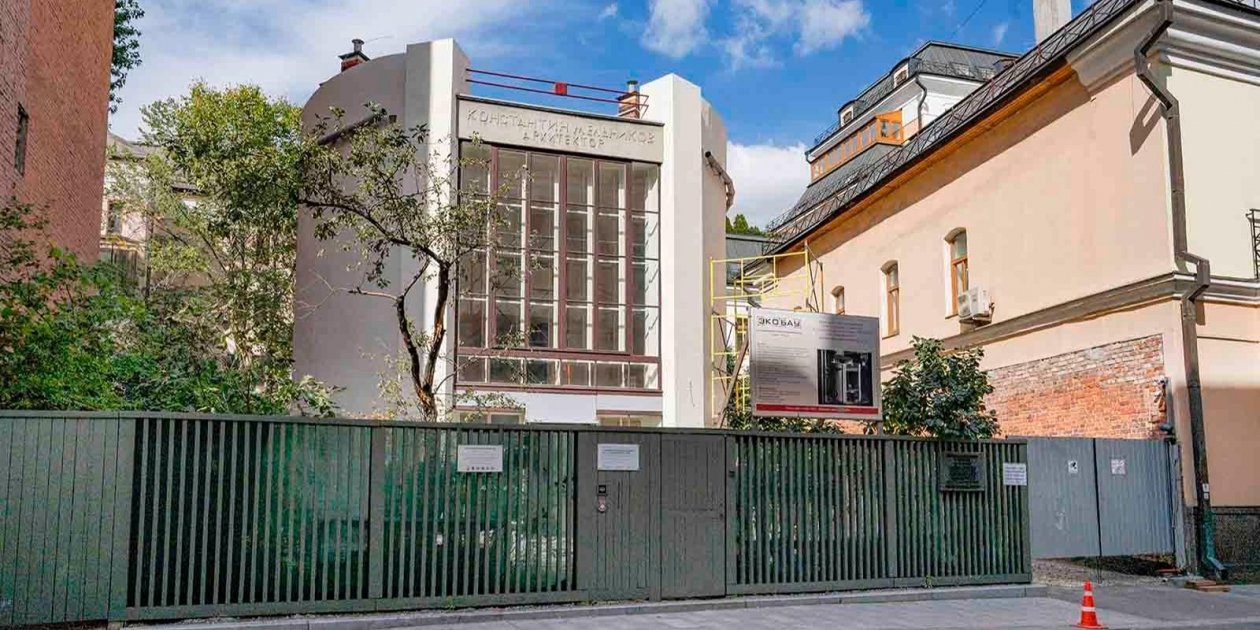 Завершается реставрация дома-мастерской архитектора Константина Мельникова https://www.mos.ru