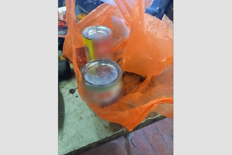 Емкости мужчины якобы нашел в поле МВД Крыма