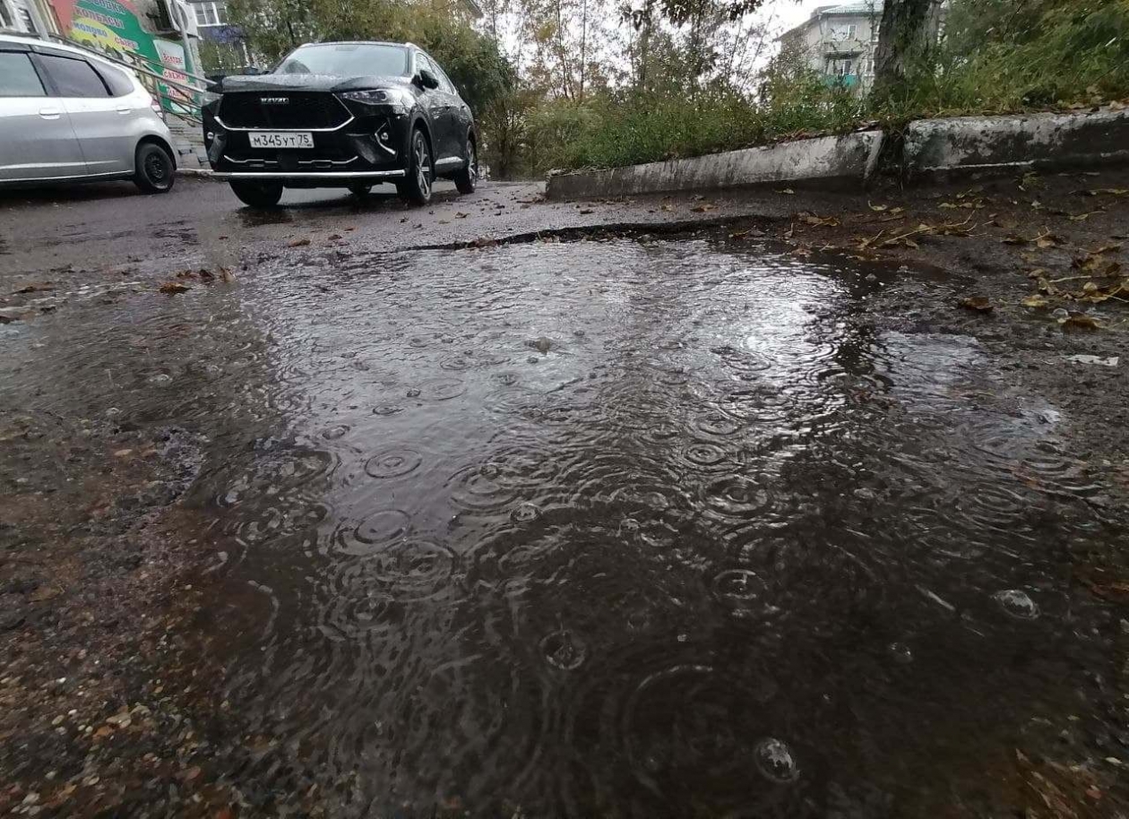 Не хуже Бали: мужчина устроил заплыв в луже в сквере Абрамченко Анета