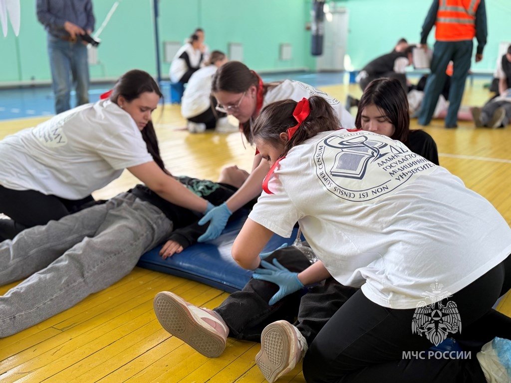 Студенты Дальнего Востока сразились в Хабаровске на &quotЧеловеческом факторе&quot Предоставлено пресс-службой ГУ МЧС России по Хабаровскому краю