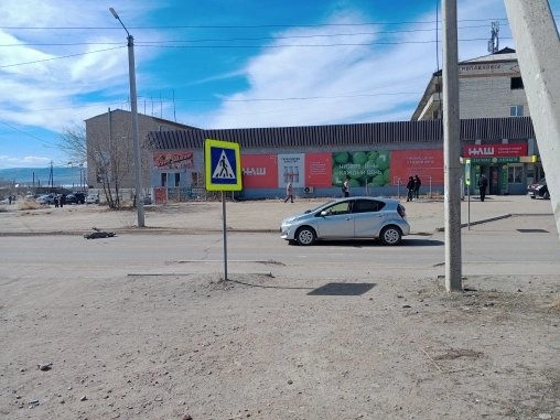 Ребёнок на электросамокате попал под машину в Бурятии ГИБДД по Бурятии