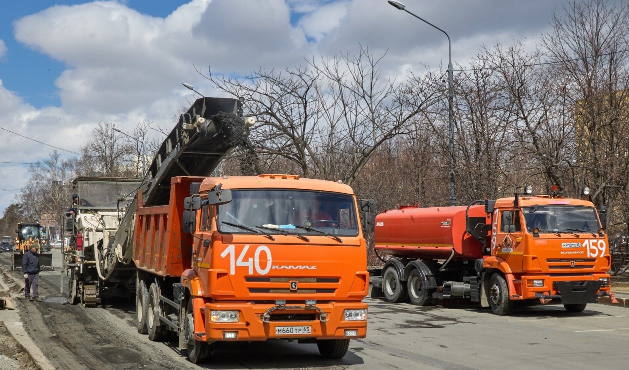 4500 квадратных метров асфальта обновят в областном центре в рамках весеннего ремонта пресс-служба мэрии города