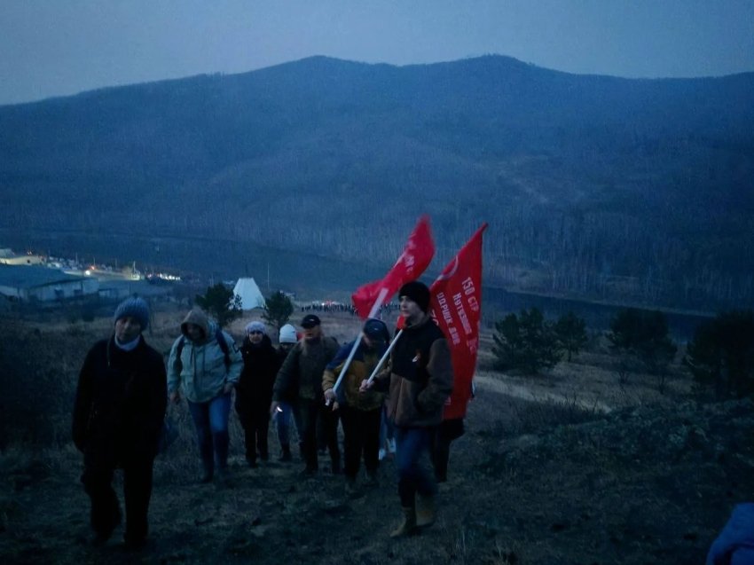 Акция &quotРассвет Победы&quot Правительство Забайкалья