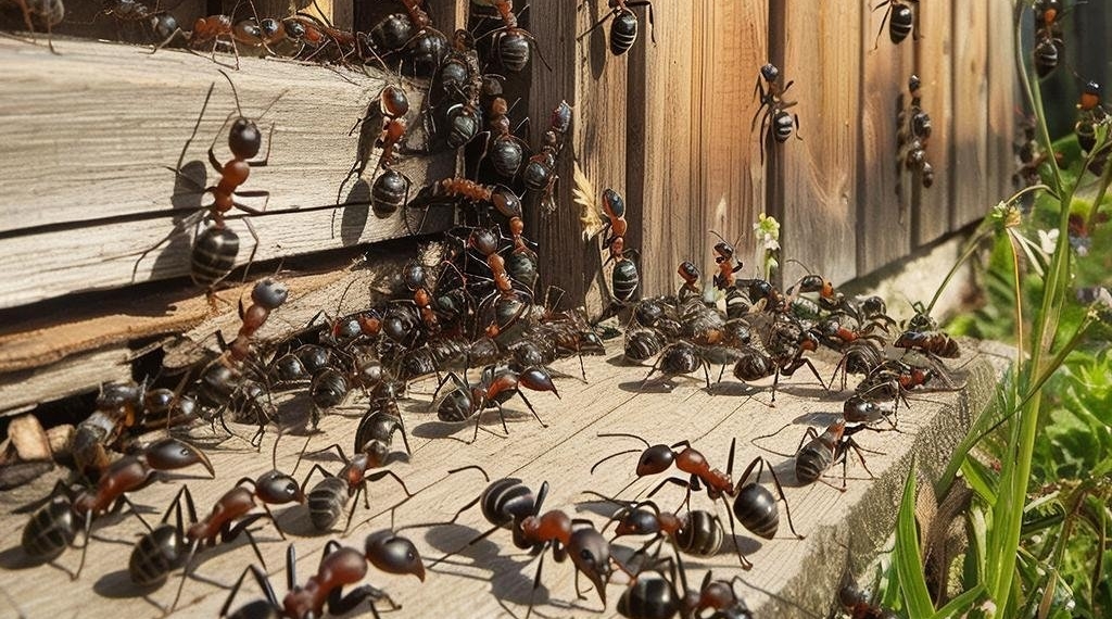 Муравьи сгенерировано при помощи ИИ