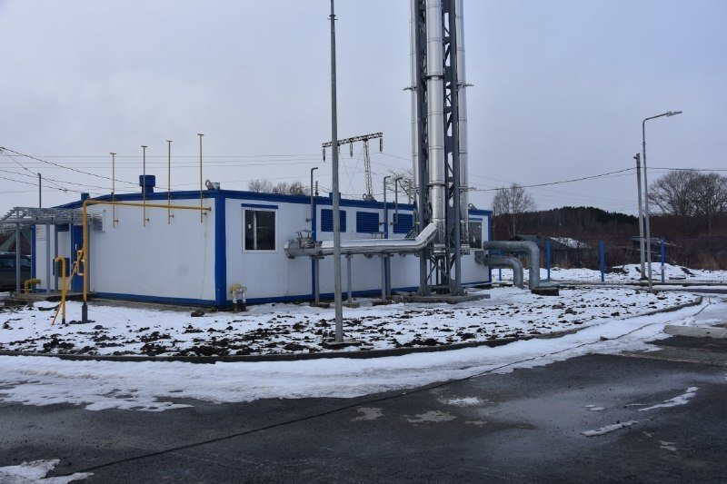 Газовая котельная в Углезаводске телеграм-канал мэра Долинска Александра Тугарева