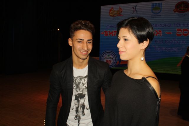 Владслав Хаит и Еления Пиа Манкусо, Фото с места события собственное