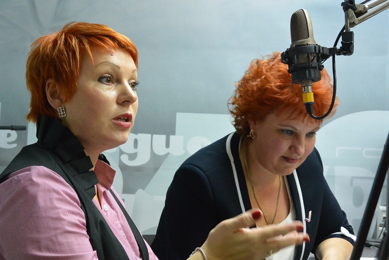 Гости программы "По существу" - делегаты образовательного форума ОНФ, Фото с места события собственное