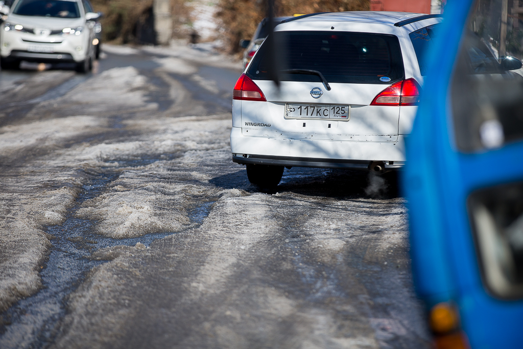 "Ледяной ад", Фото с места события собственное