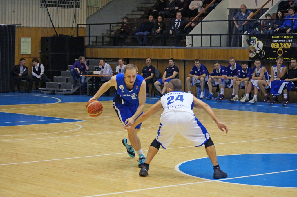 "Иркут" сразился с "Алматинским Легионом" , Фото с места события собственное