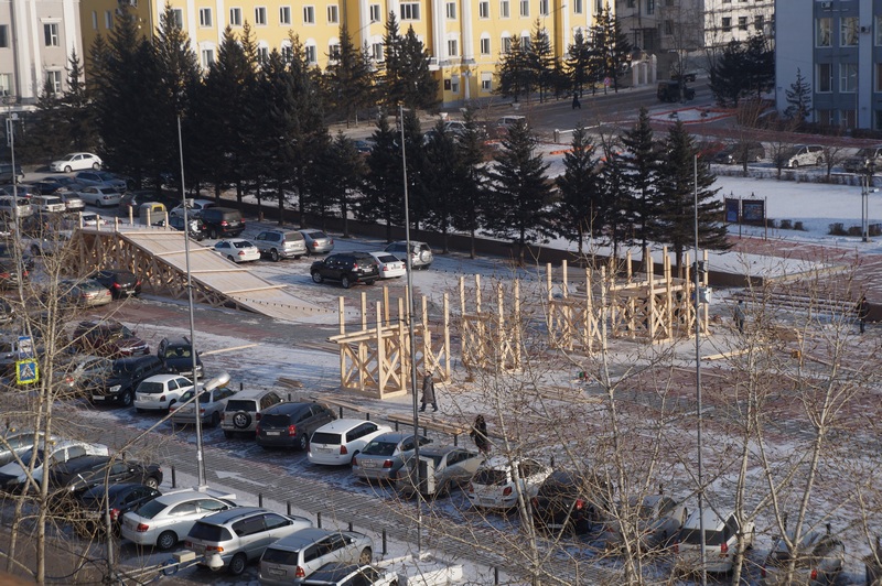 Ледовый городок в Улан-Удэ может обернутся нарушением антимонопольного законодательства Елена Медведева ИА UlanMedia