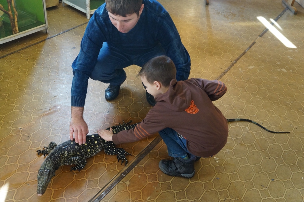 Варан, Фото с места события собственное
