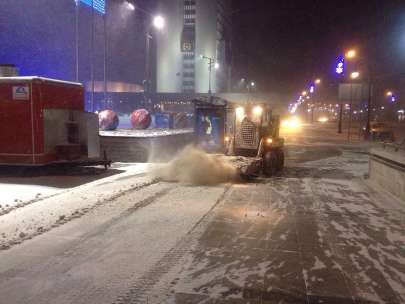 Снегоуборочная техника, Фото с места события из других источников