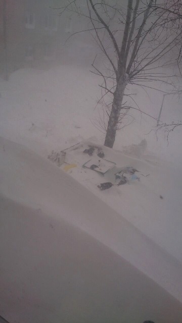 Заснеженный город Юности, Фото с места события из других источников