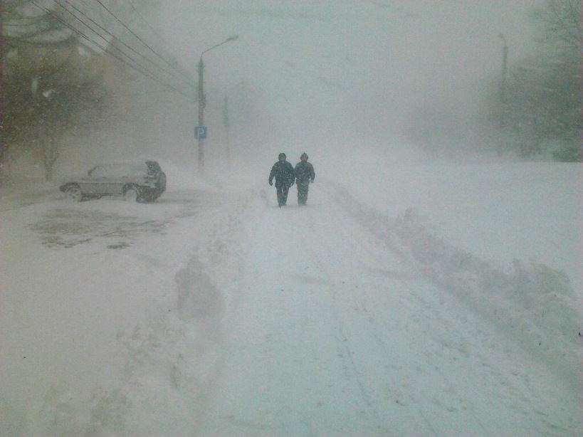 Заснеженный город Юности, Фото с места события из других источников