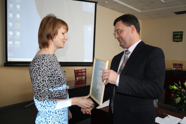 Ольга Журавлёва готова развернуть торговлю здоровой пищей, Фото с места события собственное