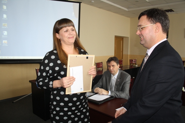 Татьяна Попковская специализируется на комбикормах, Фото с места события собственное