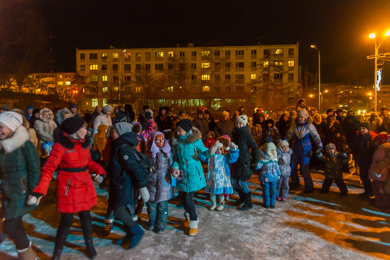 В этом году немногие магаданцы покинут регион, чтобы встретить главное новогоднее торжество, Фото с места события собственное