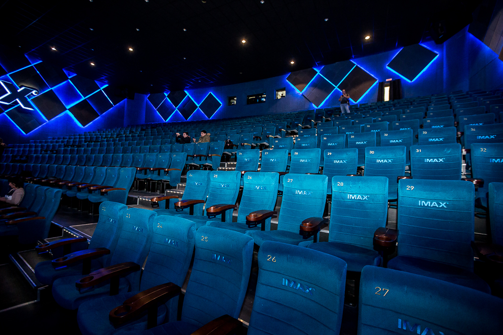 Кинозал IMAX, Фото с места события собственное