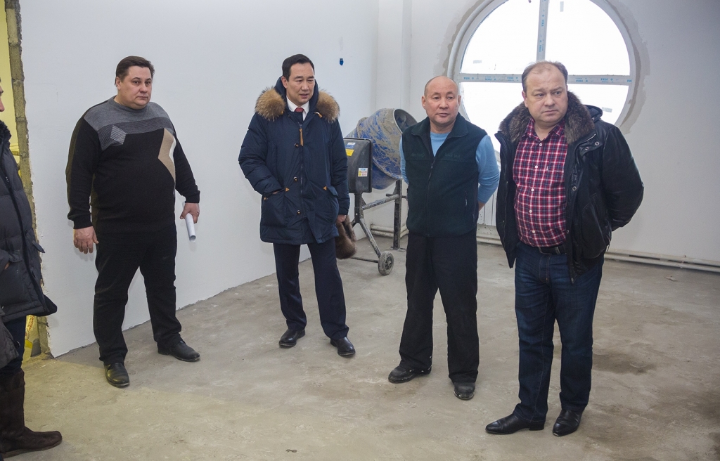 Строительство детсада в Якутске отстает от графика из-за изменений в проекте, Фото с места события из других источников