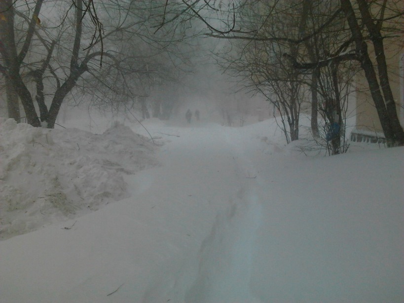 Комсомольск-на-Амуре, центр города, Фото с места события из других источников