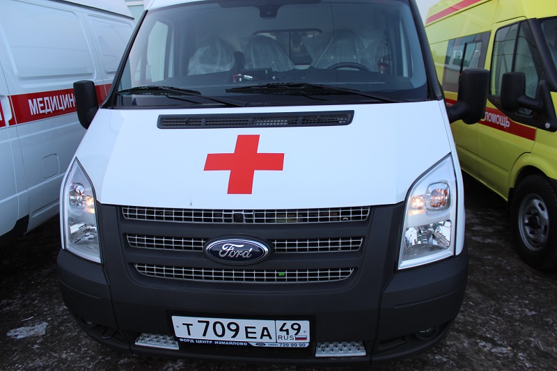 Автомобиль Ford Transit, Фото с места события собственное