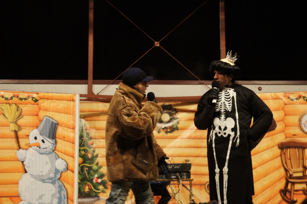 Проделки Кащея и Лешего не остались без внимания зрителей, Фото с места события собственное