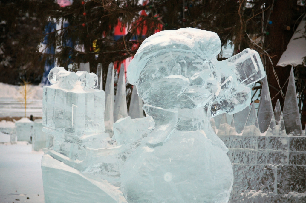 Скульптура, Фото с места события собственное