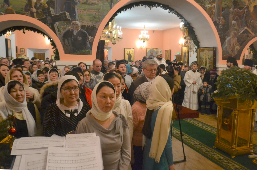 Рождество Христово отметили православные Якутии, Фото с места события из других источников