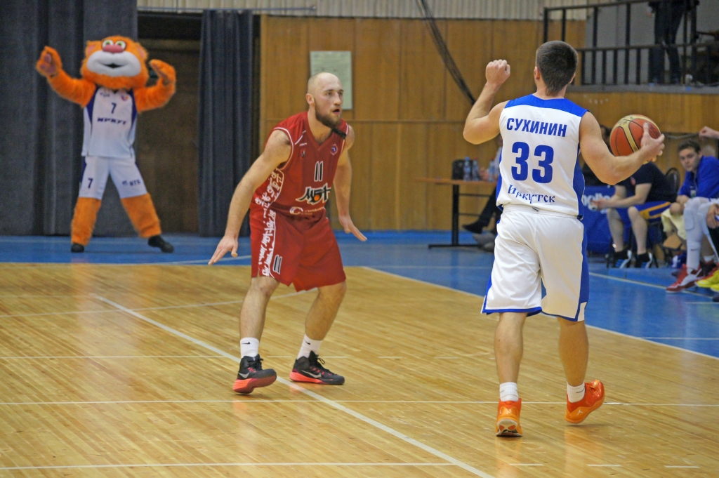 Баскетболисты "Иркута" выиграли матч в рамках чемпионата России, Фото с места события собственное