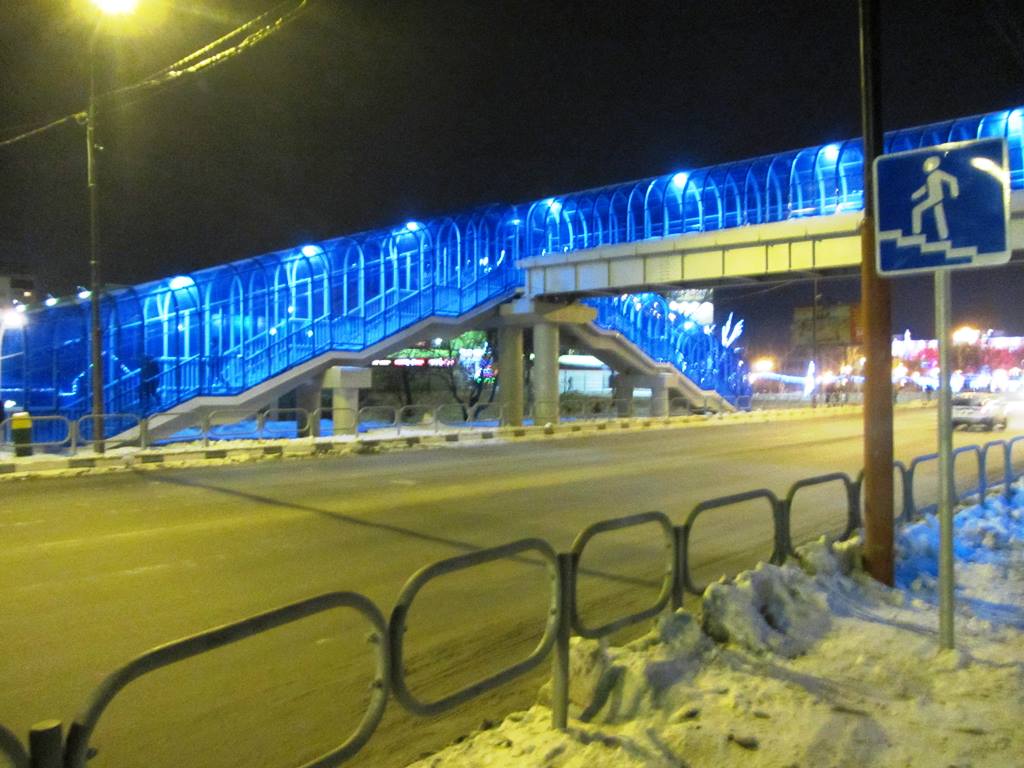 Переход возле Дома торговли, Фото с места события собственное