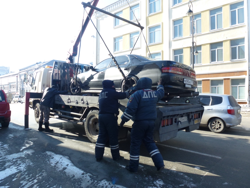 Эвакуация автомобиля Пресс-служба ГИБДД