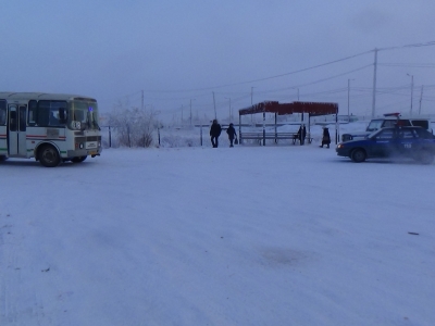 Маршрутка при повороте совершила наезд на пешехода в Якутске МВД по РС (Я)