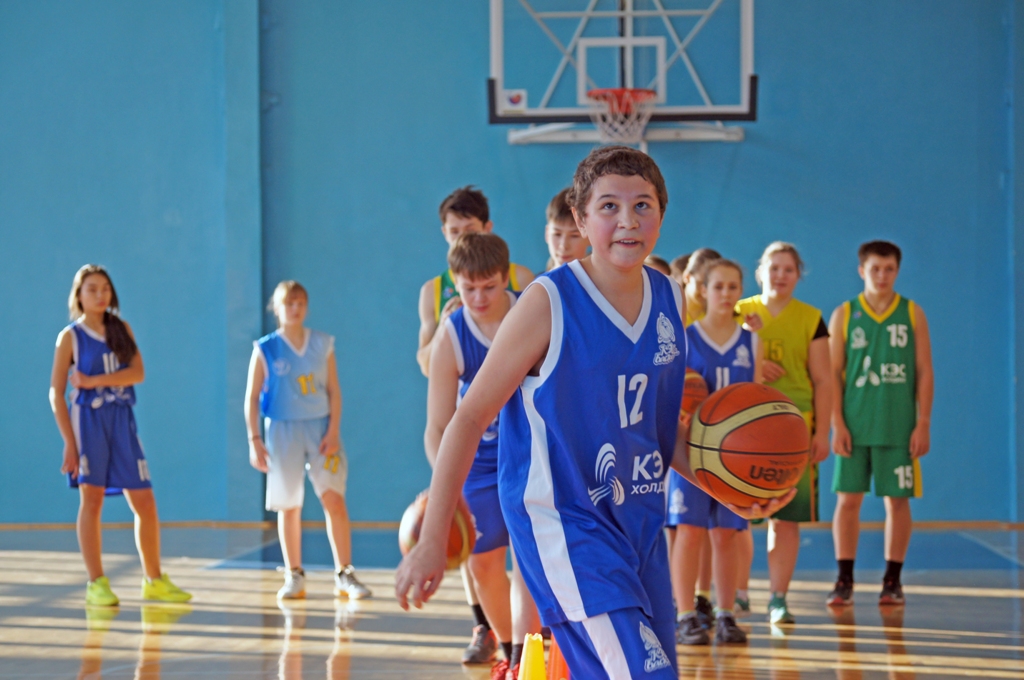 Очередной мастер-класс баскетболистов "Иркута", Фото с места события собственное