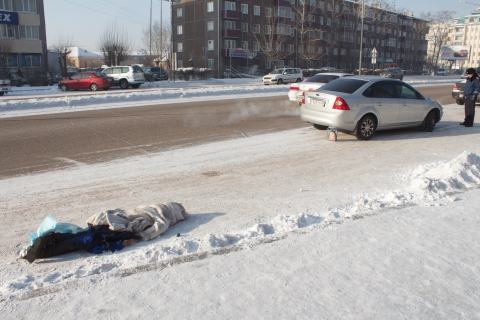 Автомобиль казначейства, насмерть сбивший девушку в Улан-Удэ, выполнял служебный рейс Russianstock.ru