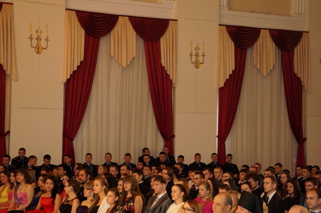 В актовом зале ТОГУ собрались студенты из всех крупных ВУЗов края., Фото с места события собственное