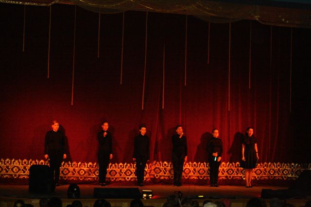 Зрителям представили инсценировку по мотивам произведений израильской писательницы Лиззи Дорон, Фото с места события собственное