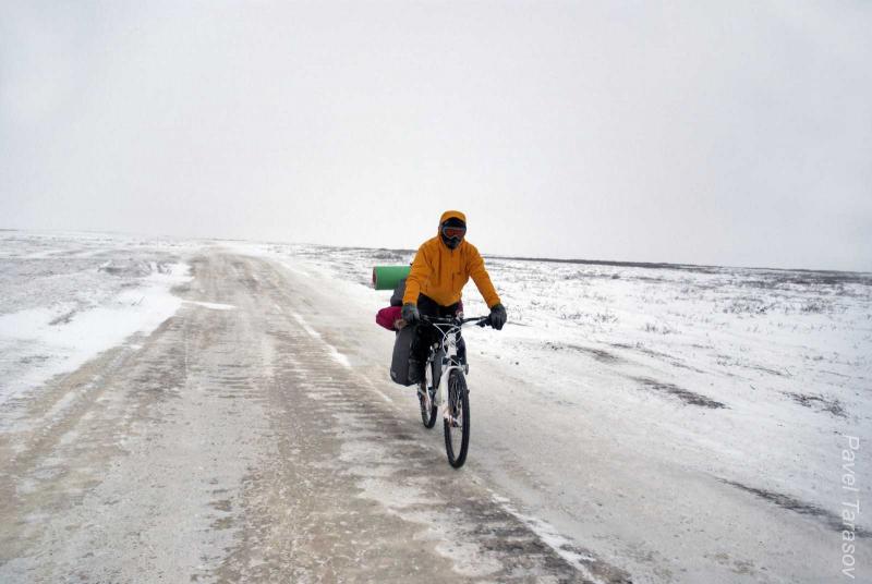 Московские экстремалы совершат 1000-километровый велопробег по Якутии, Фото с места события из других источников