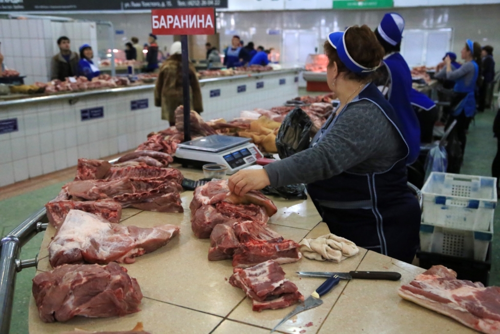 Мясо стало для хабаровчан непозволительной роскошью, Фото с места события собственное