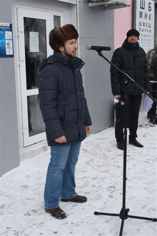 Олег Пайкин, Фото с места события собственное