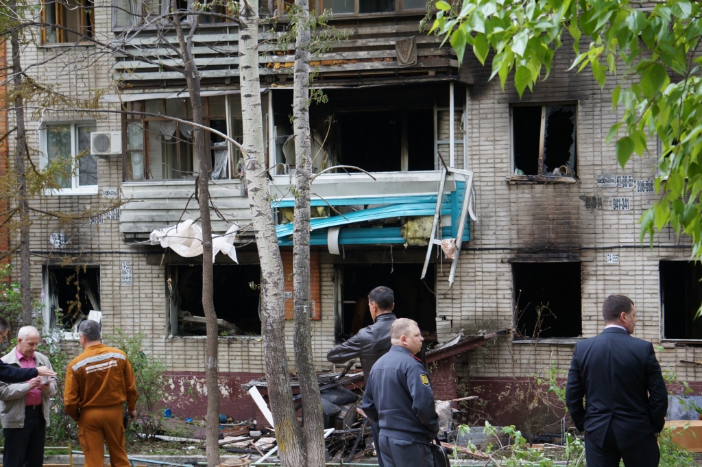 Сожженная семья, пепелище храма и смерть пожарных: 13 жутких пожаров в Хабаровском крае, Фото с места события собственное