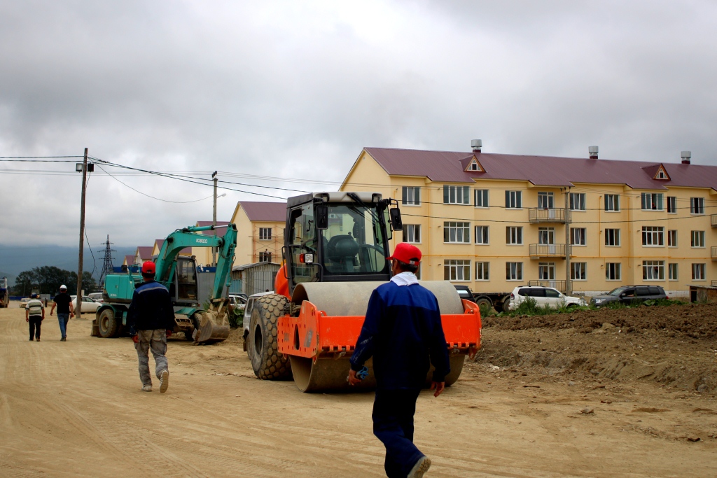 Дома в Дальнем, Фото с места события собственное