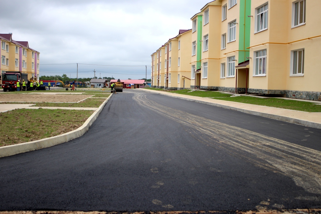 Дома в Дальнем, Фото с места события собственное