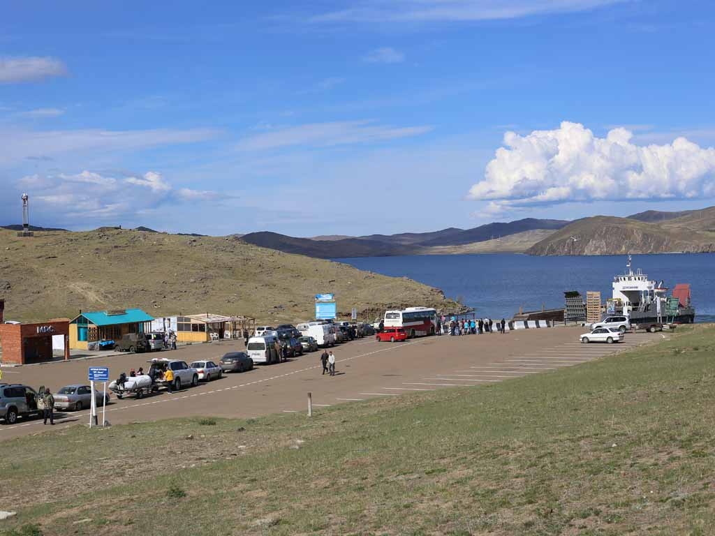 Очереди на паромной переправе, Фото с места события собственное