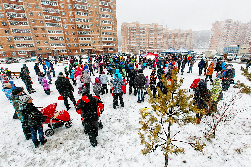 Масленица в Снеговой Пади, Фото с места события собственное