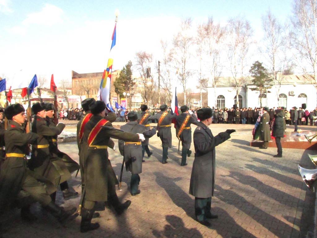 День защитника Отечества в Уссурийске Дмитрий Прокопяк, PrimaMedia