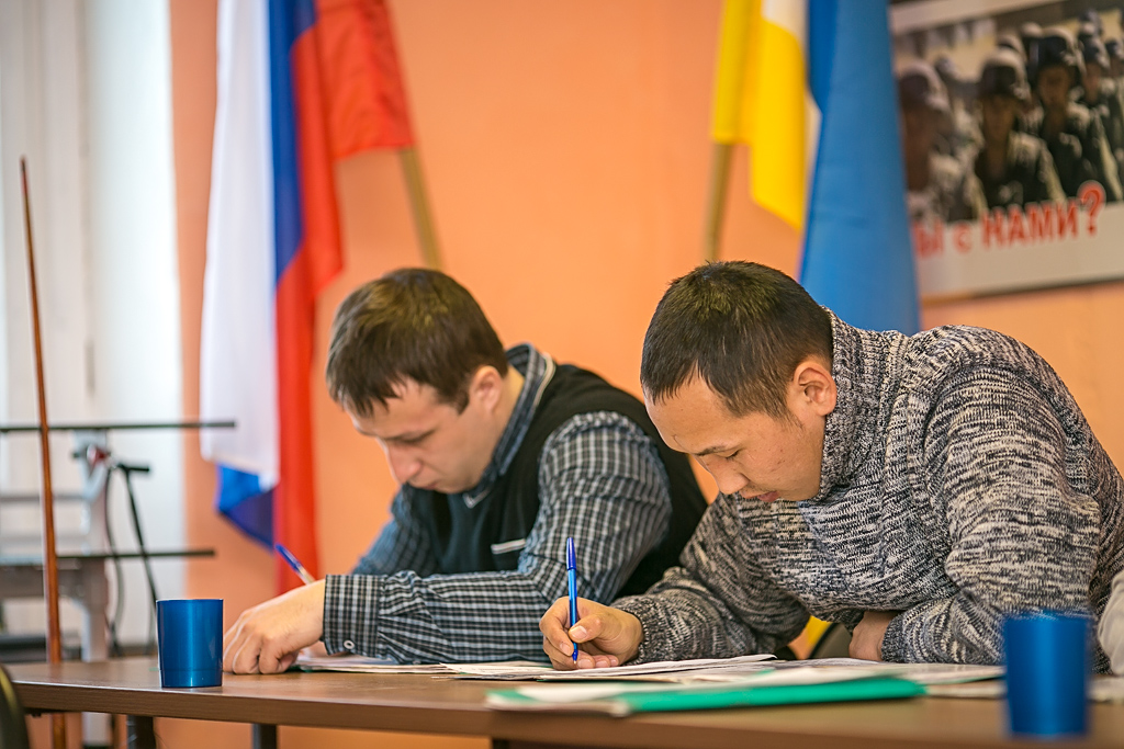 Каждый мужчина должен чувствовать себя воином и защитником - военные в Бурятии, Фото с места события собственное